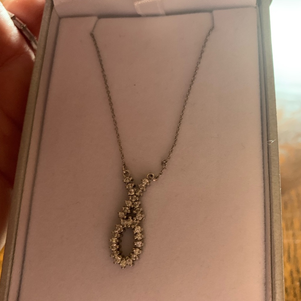 Custom made diamond necklace